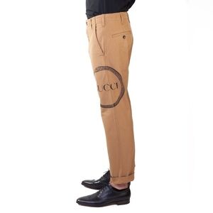 Gucci Tan Chino Trousers